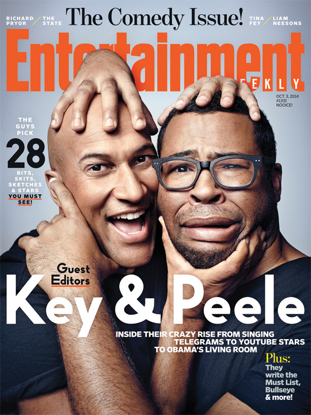 We enlisted two of the funniest guys we know—Key and Peele’s Keegan-Michael Key & Jordan Peele—to guest edit our Comedy Issue.
Turns out they’re better at our jobs than we are.
Photo Credit: ART STREIBER for EW