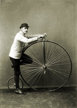 sutured-infection:  Penny Farthing, 1880s