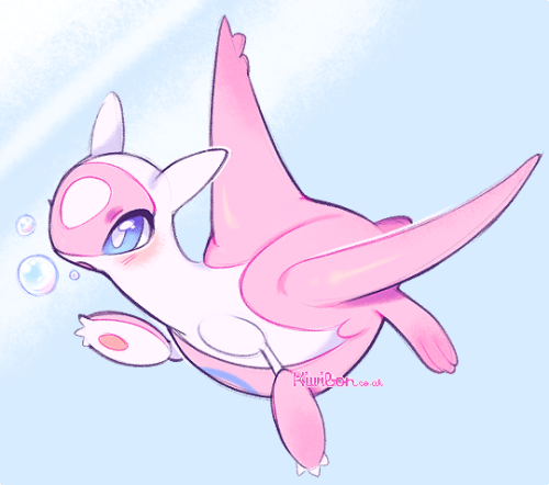 kiwibon: Mew uses transform on latias ❤
