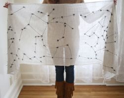 etsy:  Love: DIY Constellations Scarf from