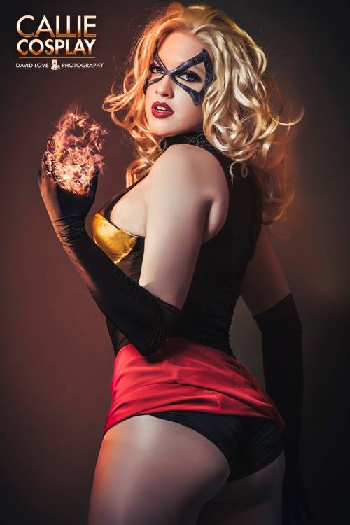 Porn cosplay-booties:  Callie Cosplay as Ms. Marvel photos