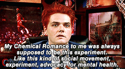 mychemshame: Gerard on MCR’s Breakup — “I didn’t feel like fighting anymore … It’s not that I lost the fight. I just felt like we all did a really good job.”