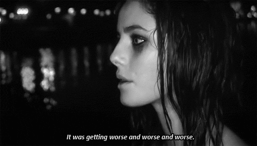 jowduk:  sad / relatable / b&w blog - I am here for you ♥  