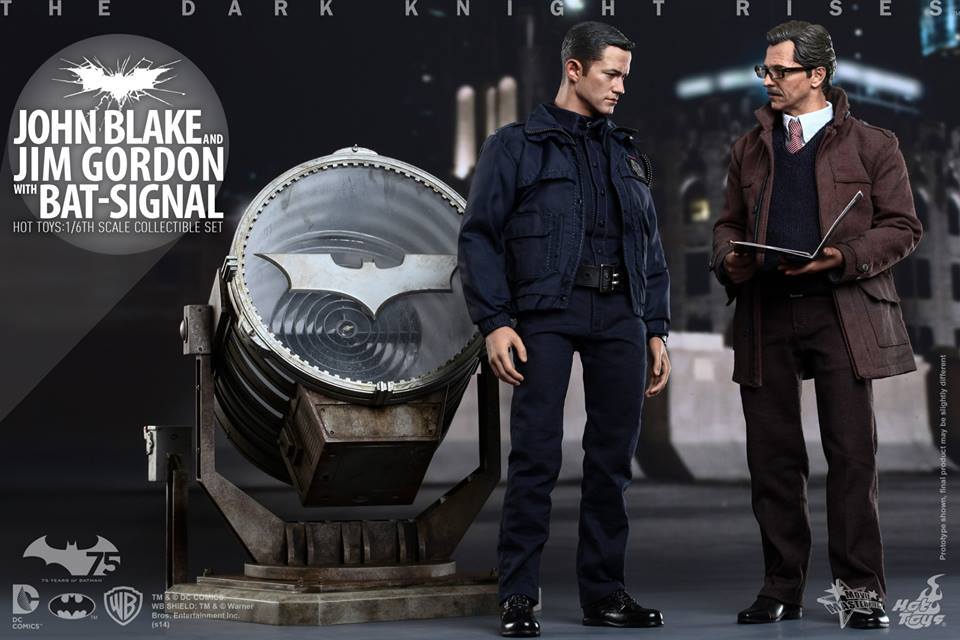 nomalez:  HOT TOYS: The Dark Knight Rises : John Blake &amp; Jim Gordon and