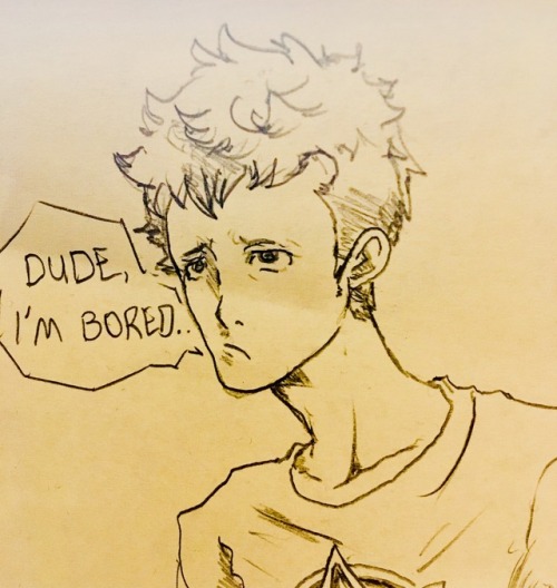 livefreeordie13: Have a very good and very attention-deficit boy, everyone.(Picture of a sketch on