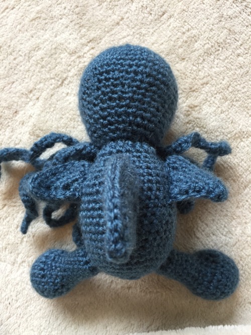 The present train continues. I am (very, very) slowly making personalised Cthulhus for a bunch of fr