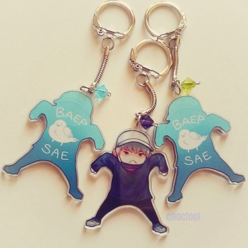 BTS Suga charms that I got made from @acornpress! In the future I would love to make charms of all o
