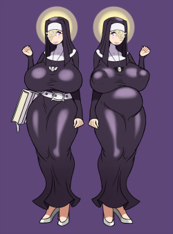 Drakdoodles:  Dirty Dirty Nun Character Named Cindy.her Boyfriend Is A Big Slime