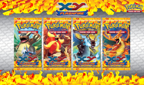 XY—FLASHFIREBlaze your way to glory and watch the sparks fly when you battle with cards from the Pok