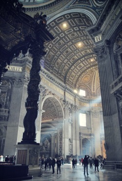 lepetitgodet:  St. Peter’s Basilica, Vatican