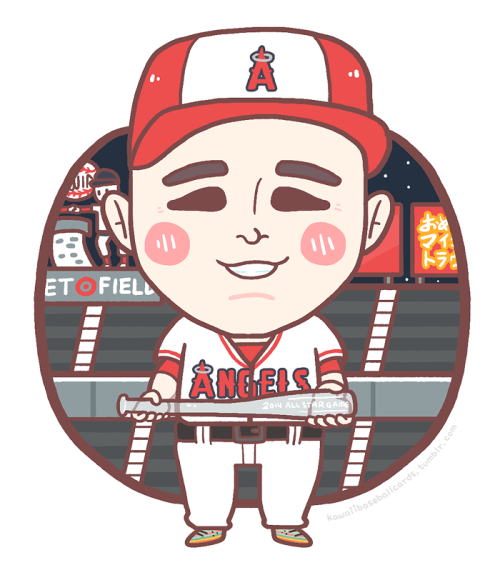 kawaiibaseballcards:おめでとう Mike Trout — 2014 All Star Game MVP!