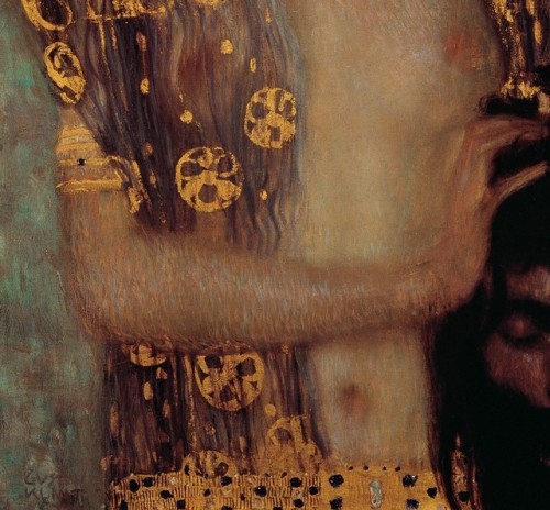 paintingispoetry:Gustav Klimt, Judith I detail, 1901