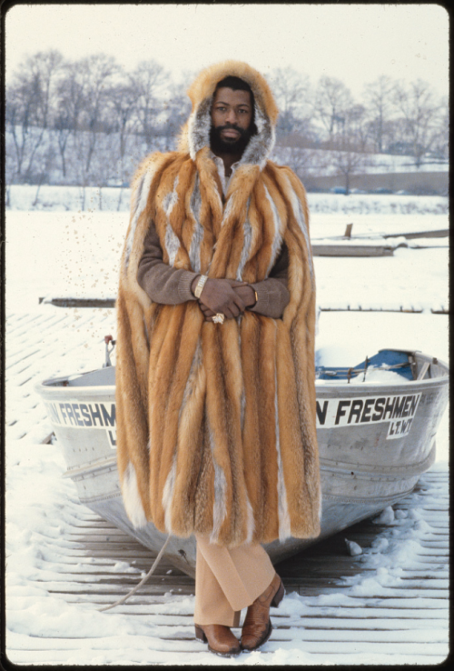 Teddy Pendergrass photographed by Bernard Gotfryd at the University of Pennsylvania for Newsweek, 19