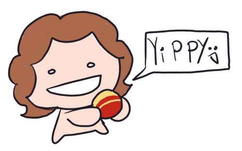 Hey Jacob, I Got You Something (its A Bouncy Ball) You Want It?