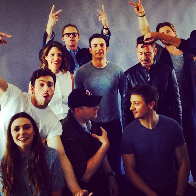 markruffalo:
“ Avengers (almost) assembled with @marvel with Feige.
”