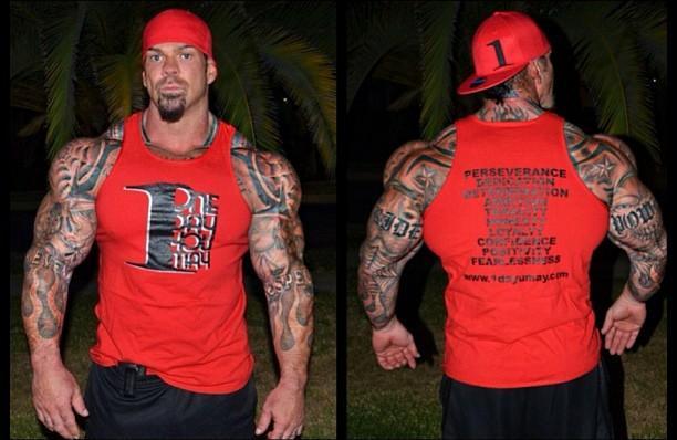 cigartop:  Rich Piana Mr. California Rich Piana, an actor from Northridge, California,