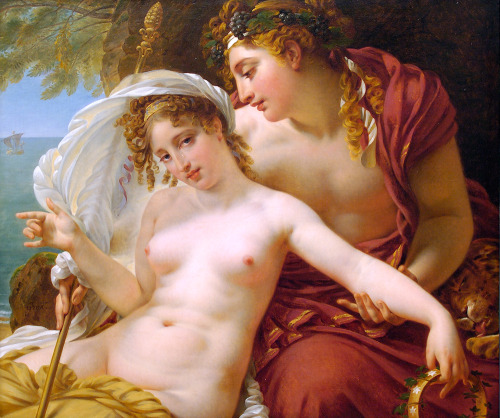 Bacchus and Ariadne by Antoine-Jean Gros c. 1821