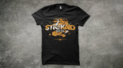 StickAid 2013 T Shirt A little T Shirt design I made for StickAid this year. It will be held in Shor