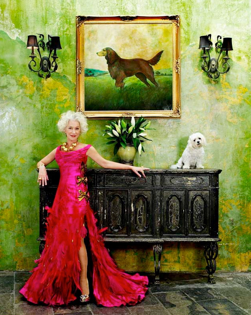 ottoseroticfixations:  shiverupmyspine:  krycha1976:  Helen Mirren by Giuliano Bekor