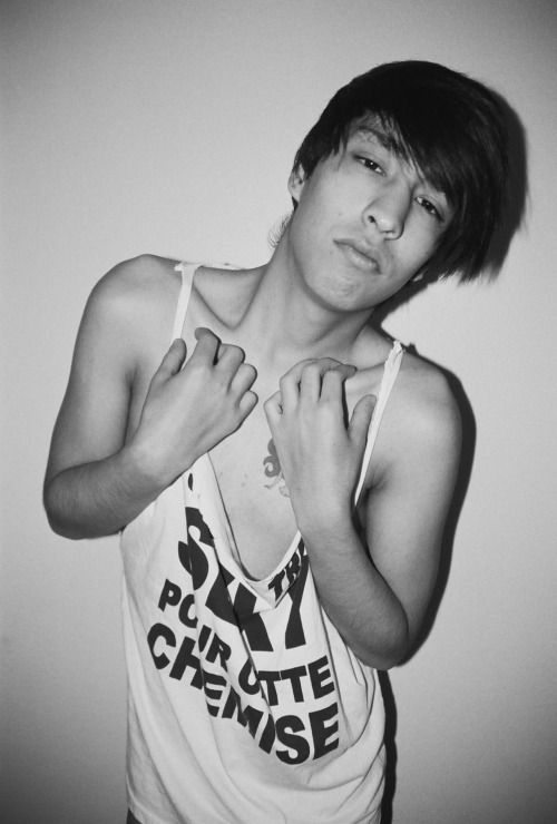 americasfinestkids:  ~ Motel Series ~ Daniel Z. was really into sex, porn, anything wild and dark. This photo shoot represents those elements in a vivid and black & white way. Somewhere in Los Angeles, California. 2011