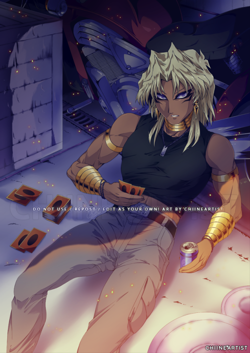 Marik Ishtar (Future) as participation for the YGO-ZINE organized by @ygotimezine This was created b