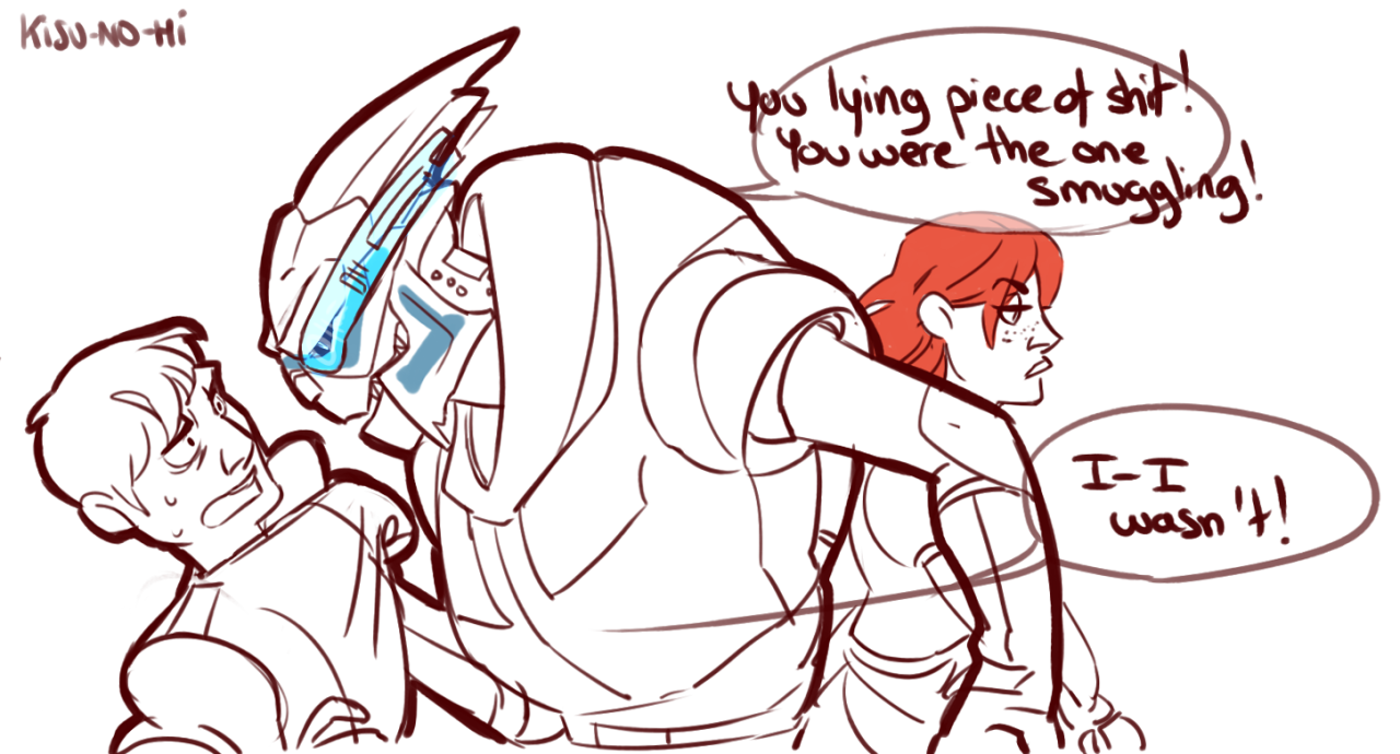 kisu-no-hi:  He’s the bad cop and she’s the good cop…Kinda….(totally inspired