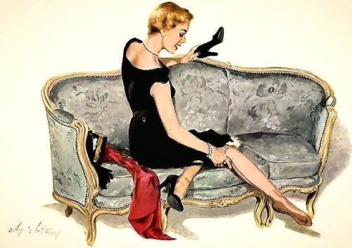 backseam:  Nylons In The 1950s