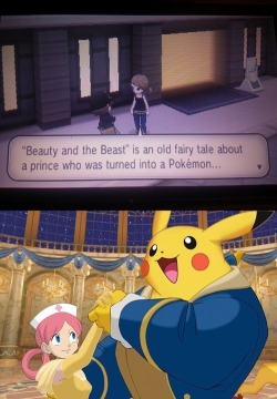 derpinderek:  Beauty and the pokemon