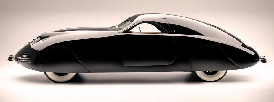 carsthatnevermadeit:  Phantom Corsair, 1938.Â Designed by Rust Heinz of the H.