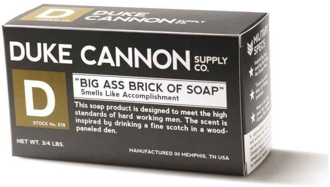 paxamericana:  mysteryho:paxamericana:mysteryho:MEN! No more of that GIRLY soap your