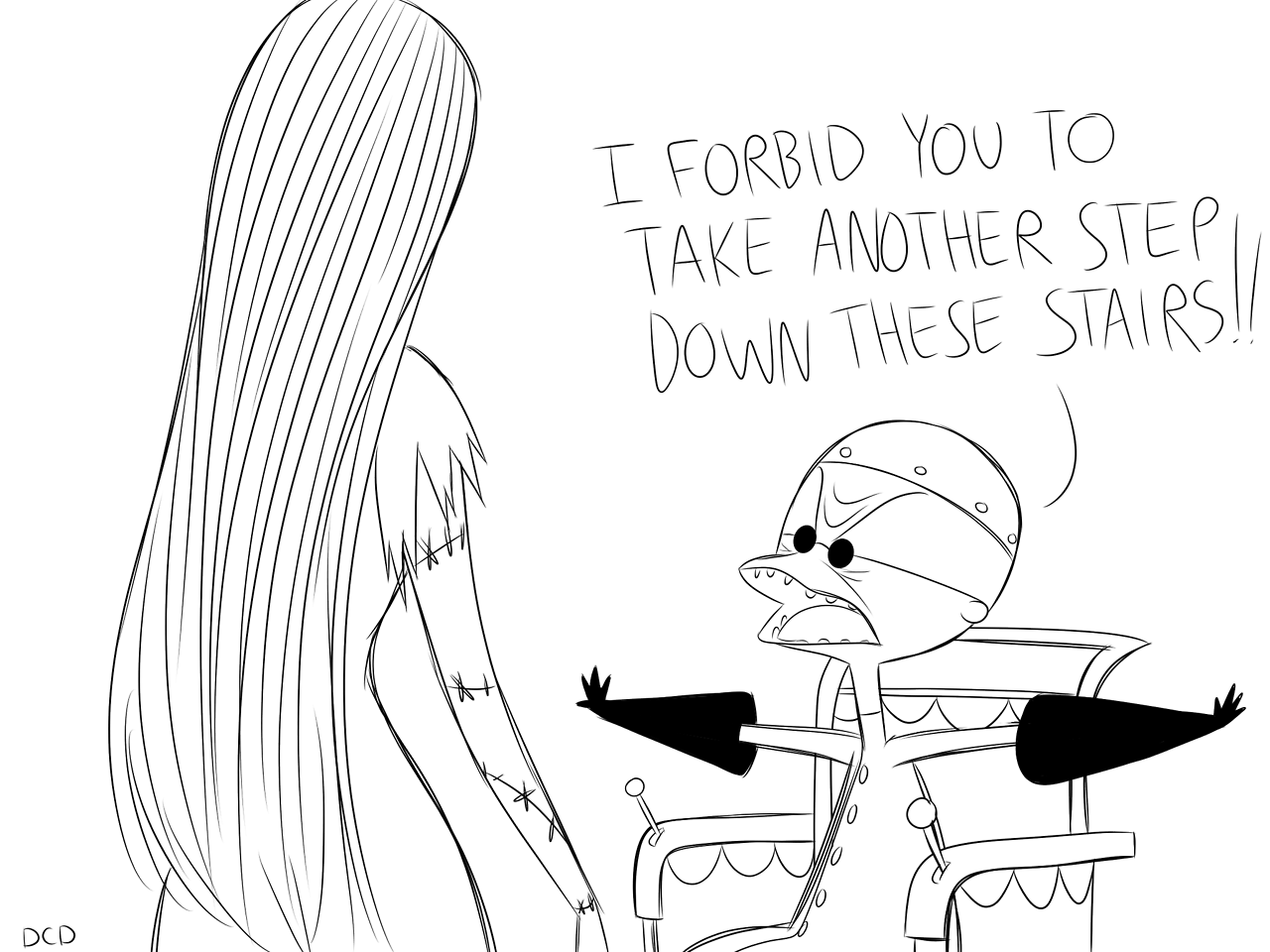the-vampire-inside-me: skeletonguys-and-ragdolls:  Their relationship in a nutshell.