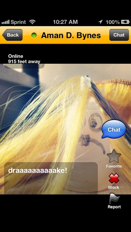 pukeandglitter:  I would like to address that this showed up on grindr…