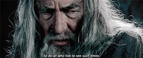 agentbutts:15 days of lotr | 3. most powerful lineI wish the ring had never come
