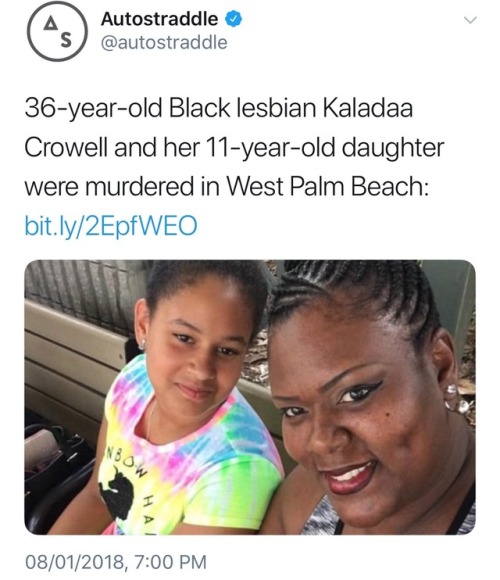 phemmebian:THERE IS A PROBLEM HERE AND PEOPLE AREN’T TALKING ABOUT IT! This is so scary! Black Lesbi