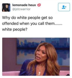 nevaehtyler: White people think they’re “the original”, acknowledging their race contradicts their beliefs. 