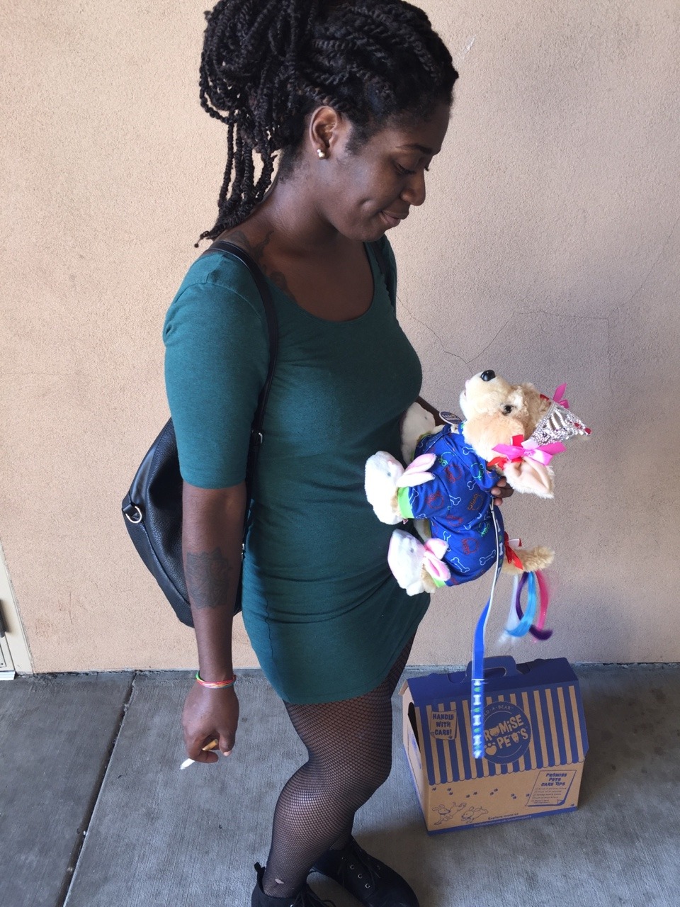 shanedog09:  iamapaperuniverse Build A Bear day! Finally got to take my little girl