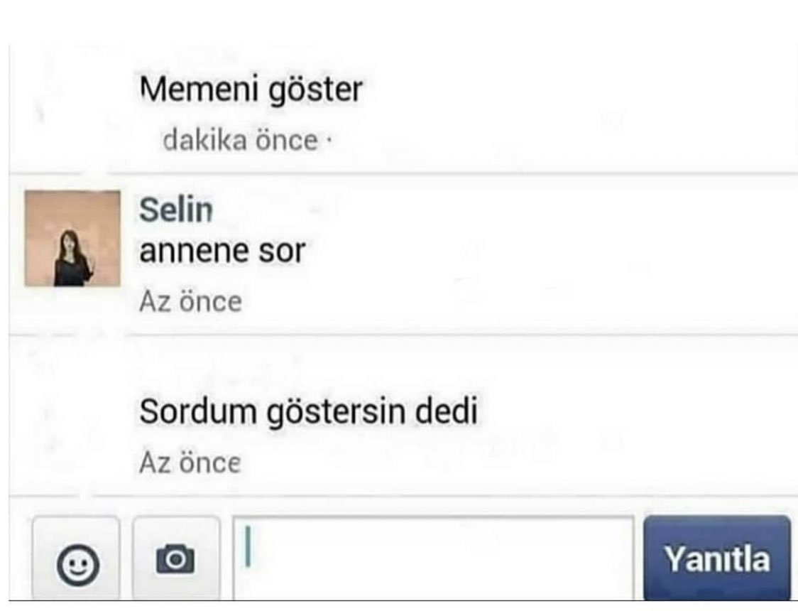 Memeni göster dakika önce...