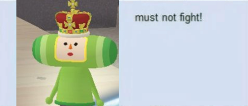 meatsound:  meatsound:  this is objectively the best part of katamari damacy  