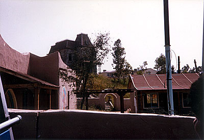 Voice actor Bob Bergen while working on his first ride as a Universal Studios Tram Tour Guide, 