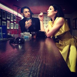 stoya:  davenavarro6767:  Backstage with