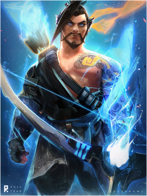 Heres The Final Piece Of Hanzo From Theepisode Featuring My Mom! Im Not A Hanzo Main, But Overwatch Arts