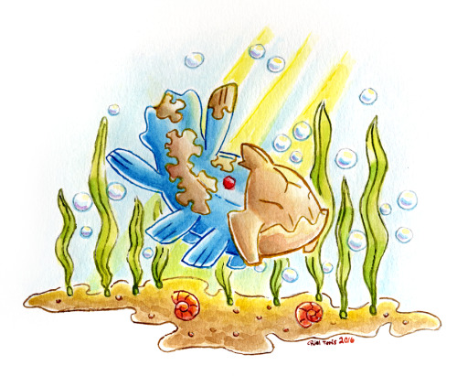 POKEDDEXY 2015-2016 Day 18: Favorite Water Type (Shiny) Relicanth