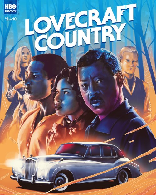 curlyhairedbibliophile: Lovecraft CountryProd. Misha Green, Jordan Peele &amp; J.J. Abrams Artwork b