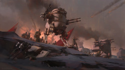 nickgindraux:  World war 2 Soviet mech.  Drew