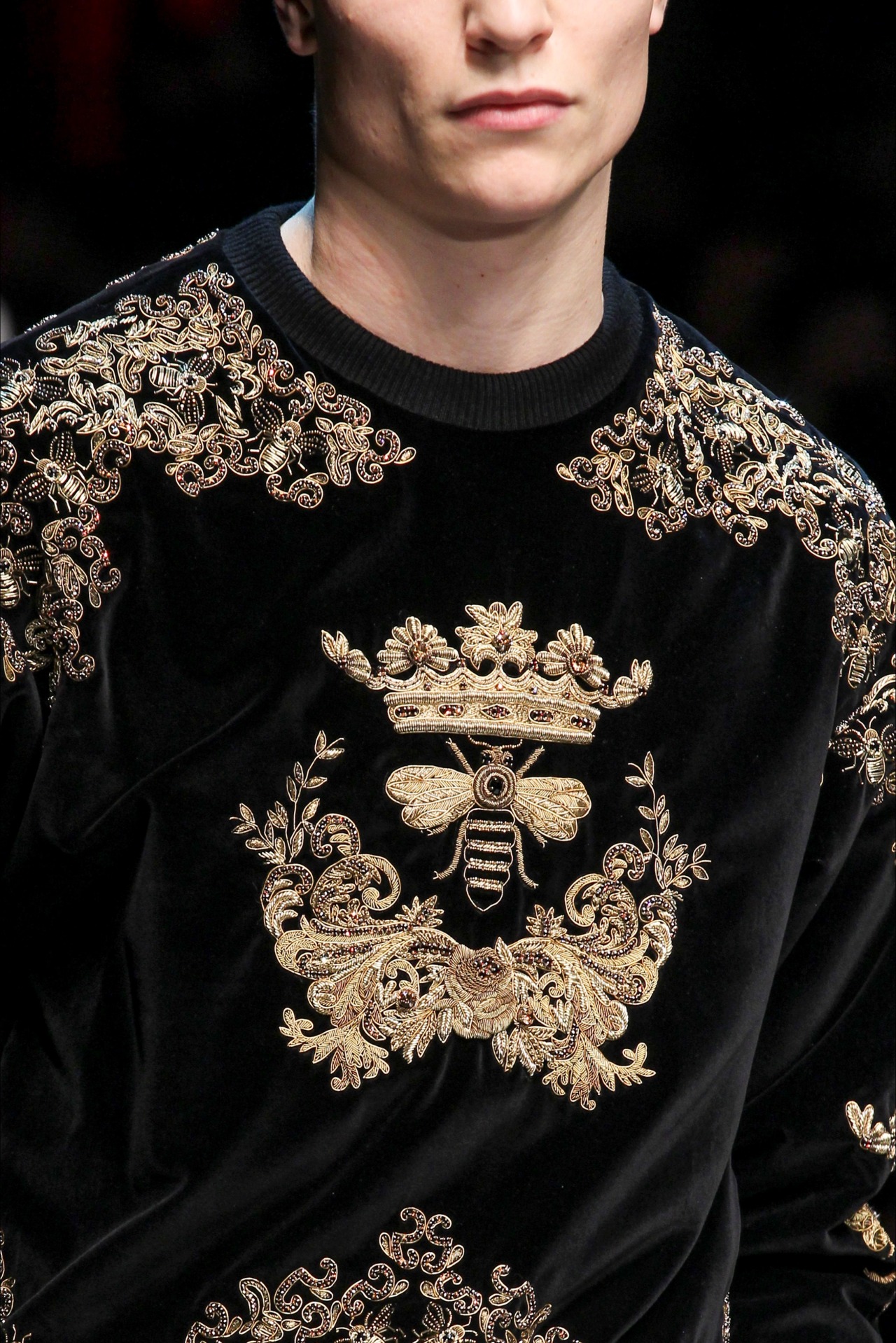 monsieurcouture:  Dolce And Gabbana F/W 2015 Menswear Milan Fashion Week