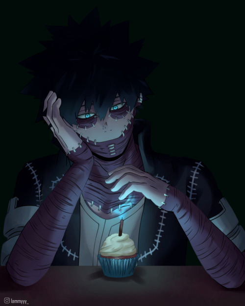 lammyyyy:Birthday as TouyaBirthday as Dabi“Happy Birthday…to me…” 