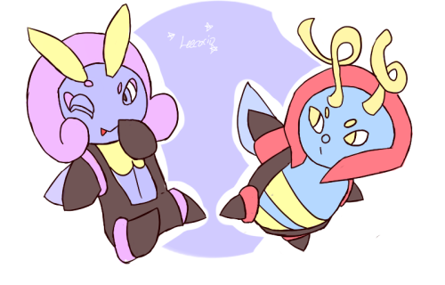 leecario:pokeLOVE week! day onea pokemon pair