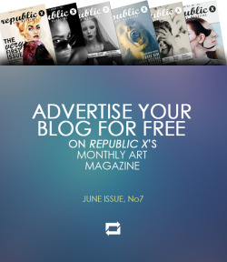 republicx:  ADVERTISE YOUR BLOG FOR FREE!Republic