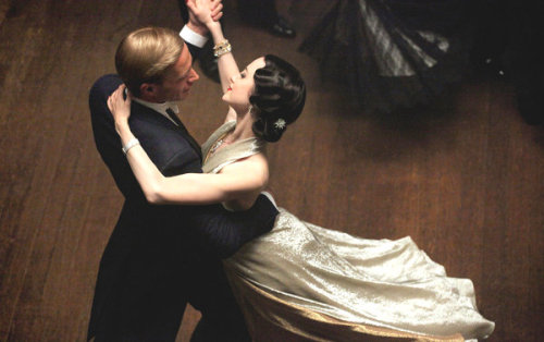 style4style:Andrea Riseborough as Wallis Simpson and James D'Arcy as Edward in the 2011 film, W.E., 