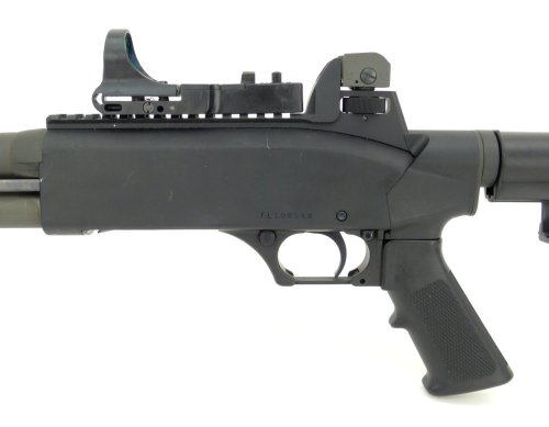 FNH USA Tactical Police Shotgun 12 Gauge shotgun. Tactical 12 gauge pump with fixed ar-15 style iron